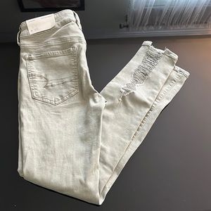 American Eagle size 6 next level stretch regular low rise jegging